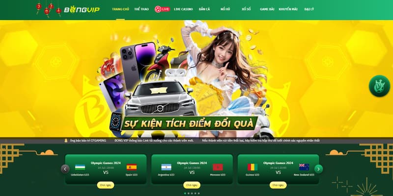 Cá Cược Bongvip Casino: Sân Chơi Đẳng Cấp Phục Vụ Người Việt